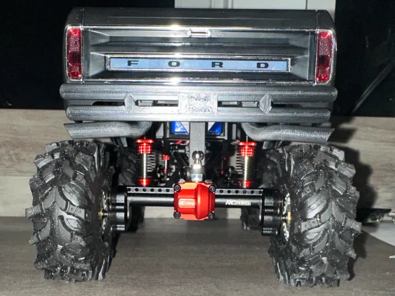 TRX4M Hightrail Dual Exhaust Rear Side Exit