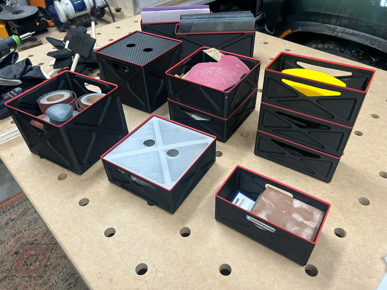 Gridfinity Storage Crate view 2