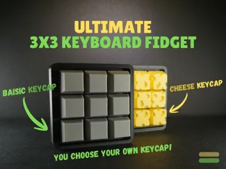 Keyboard fidget toy(3x3)