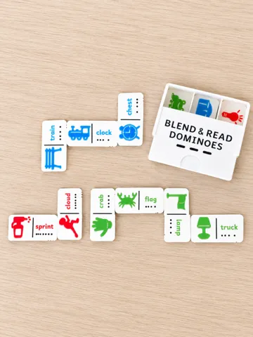 Modelo para impresión 3D: Blend & Read Dominoes – 3-Level Phonics Game — vista de referencia 2