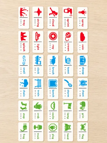 Modelo para impresión 3D: Blend & Read Dominoes – 3-Level Phonics Game — vista de referencia 3