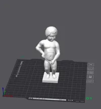 Statuette Manneken Pis de Bruxelles — photo 3