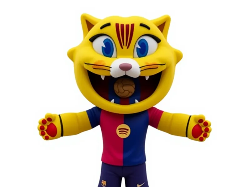 barcelona mascot