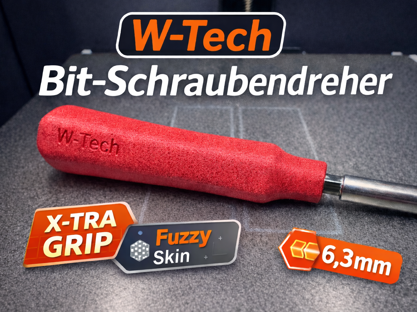 Bit-Schraubendreher Griff   W-Tech