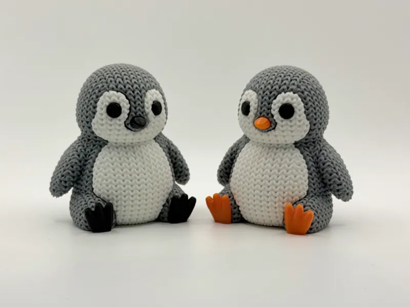 Pingüino Bebé Tejido - Polar Collection 