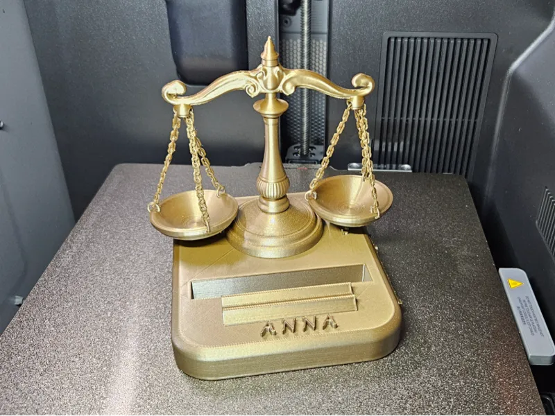 Cardholder Scales of Justice