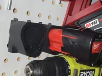 5 Degree Uptilt Pegboard and holder