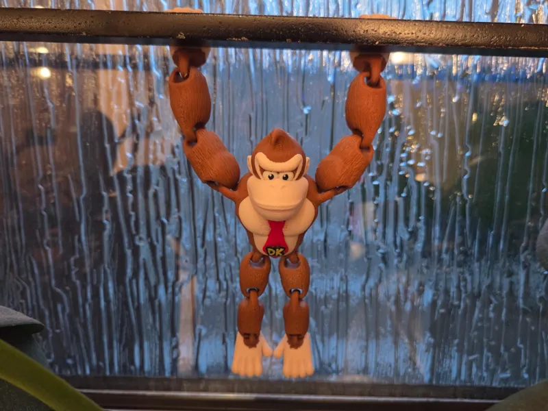 DONKEY KONG BEWEGLICH FLEXIBEL BILDSCHIRMGETREU