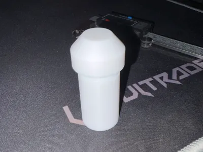 tig tungsten container divided two sections