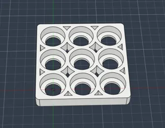 Parametric Battery Holder
