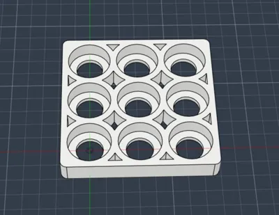Parametric Battery Holder