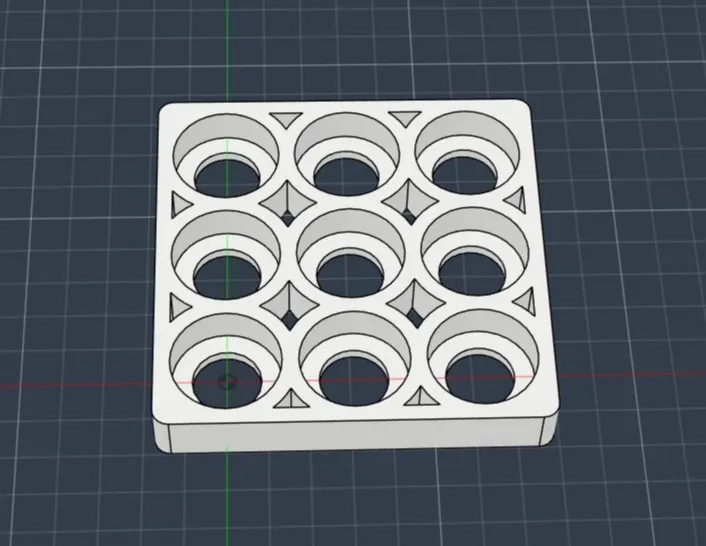 Parametric Battery Holder