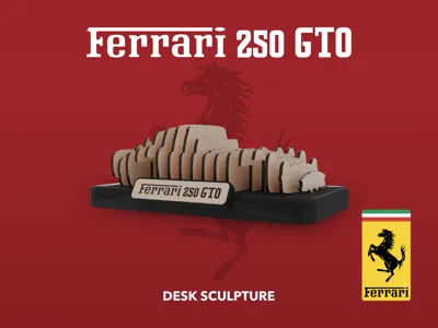 Ferrari 250 GTO - Desk Base