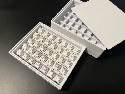 MX Key Switch Stackable Storage Case with Cover