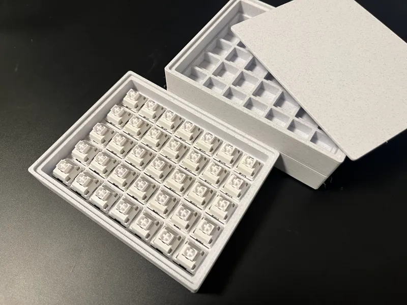 MX Key Switch Stackable Storage Case with Cover