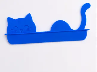 Marcapaginas creativo de un gato