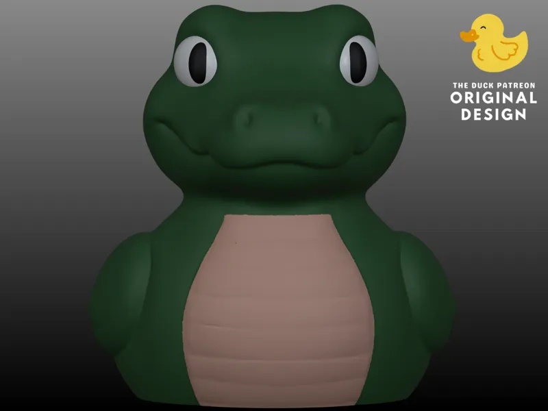 CROCODILE RUBBER DUCK
