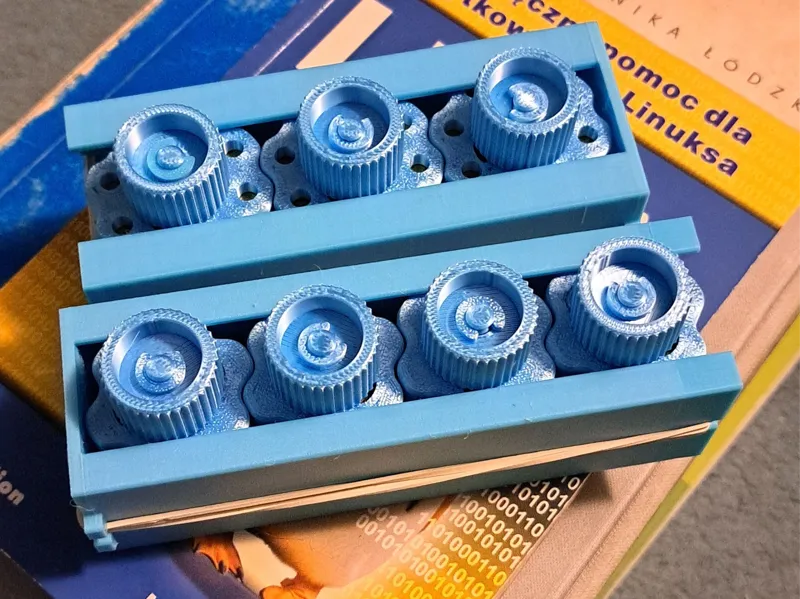 Box for 3 Rohm RG34 revolver speedloaders
