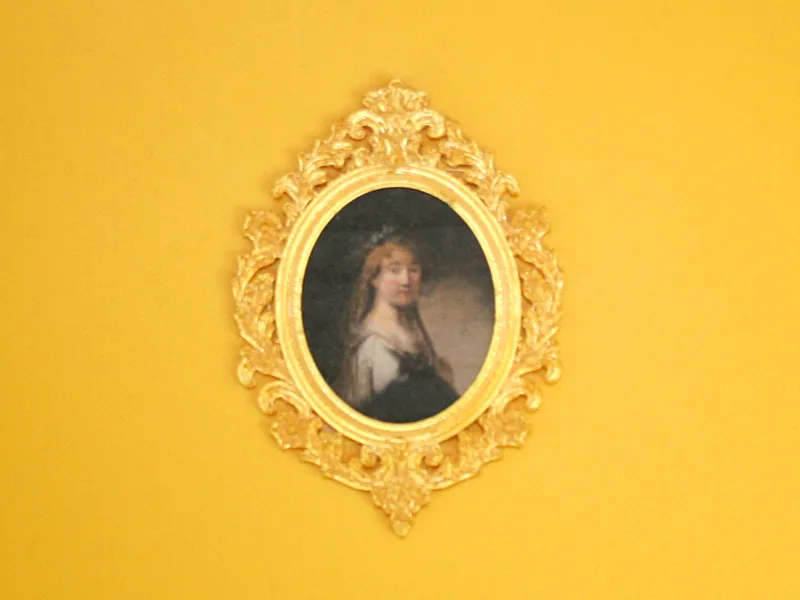 Classic Painting Frame for Dollhouse, scale 1:12