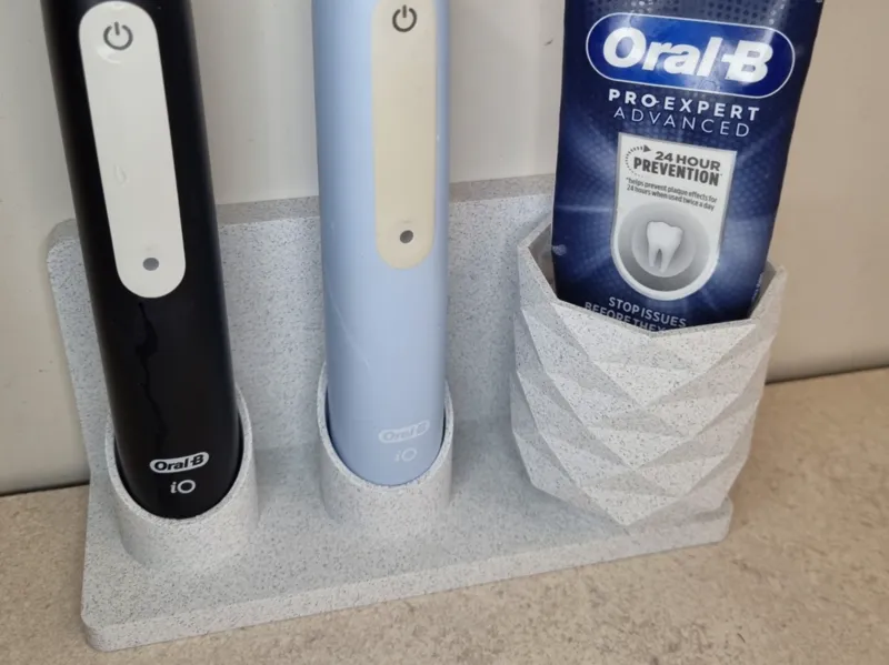 Electric toothbrush holder