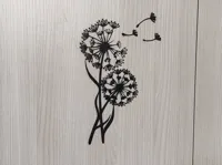 Décoration murale pissenlit — photo 2