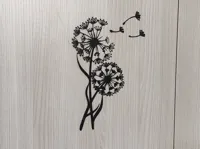 Décoration murale pissenlit — photo 3