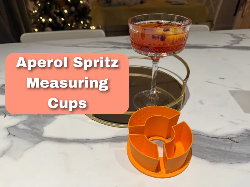 Aperol Spritz Measuring Cups