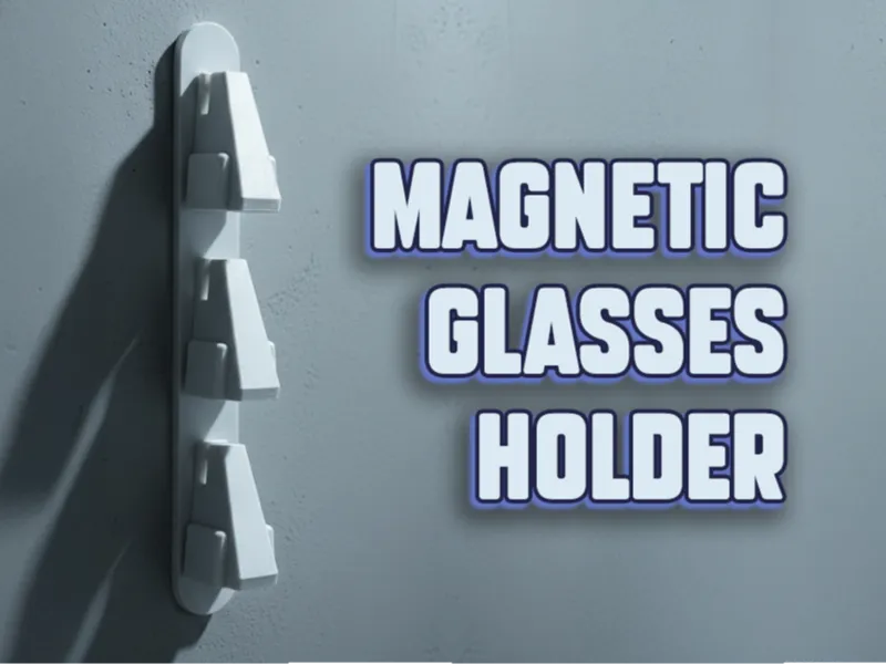 Magnetic Glasses Holder