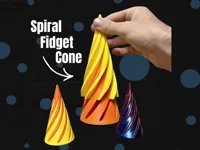 Cône fidget en spirale anti-stress — photo 2