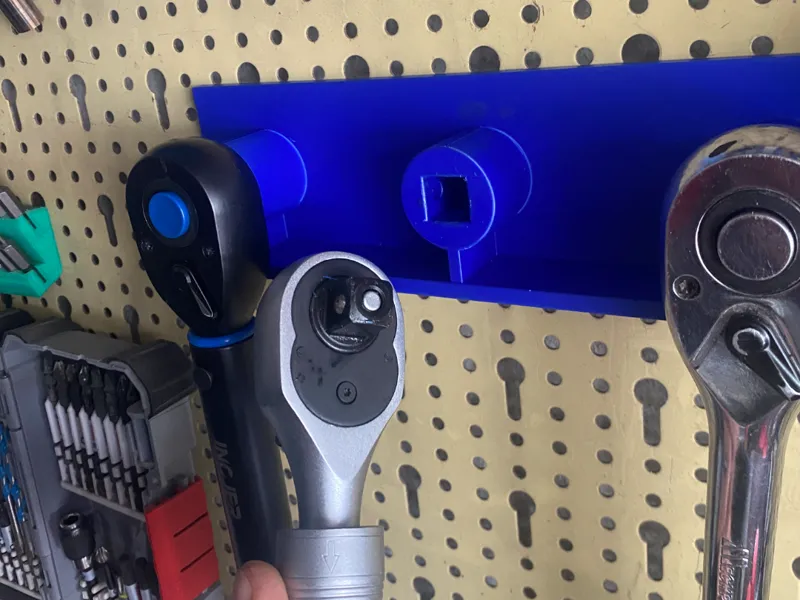 1/2" Ratsche / Drehmomentschlüssel Lochwand
