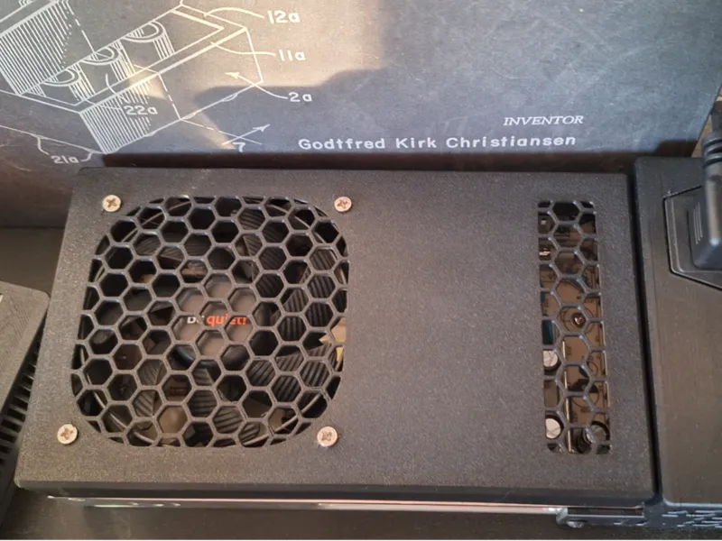 Meanwell LRS-350 92mm fan cover