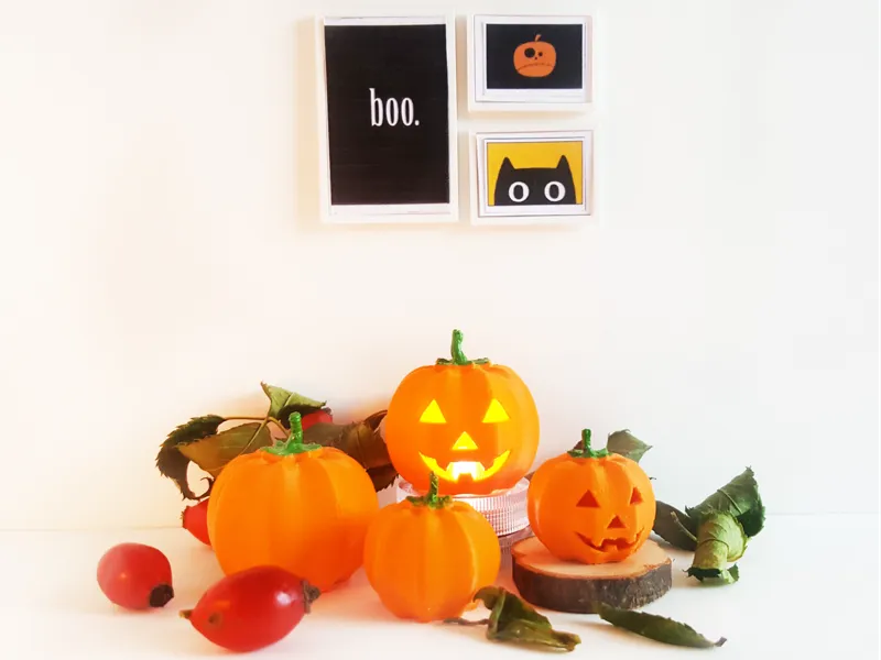 Mini Halloween Pumpkins 