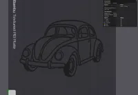 Décoration murale Coccinelle Volkswagen 1963 — photo 4