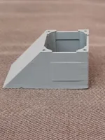 CONSTRUCTION BRICK SLOPING 6X3X3cm, 0.2mm layer, 2 walls,15%