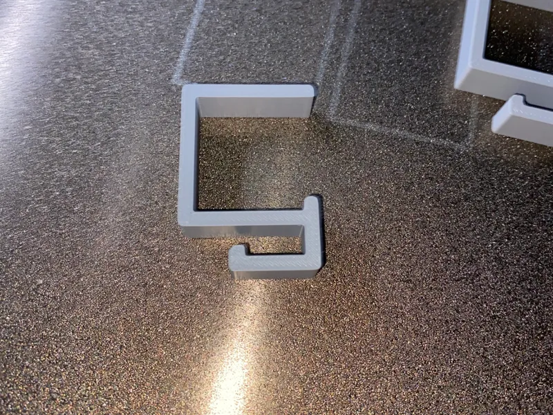 Window sill cable clip