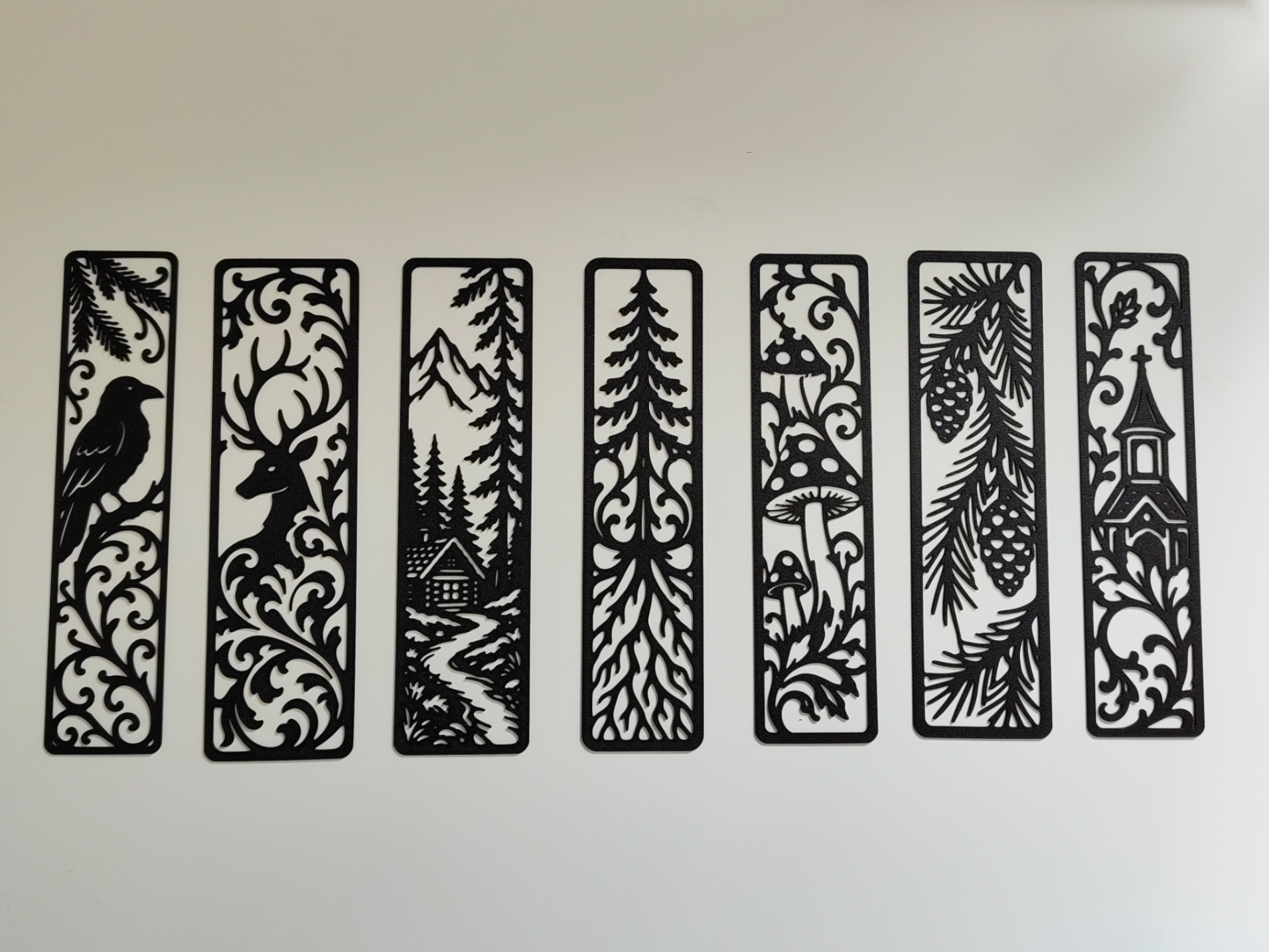 Bookmark Set - 7 Forest Designs