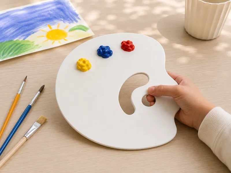 Kids Ergonomic Paint Palette