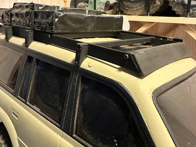 Full Roof Rack for 1:10 scale Integy LC80 Hardbody