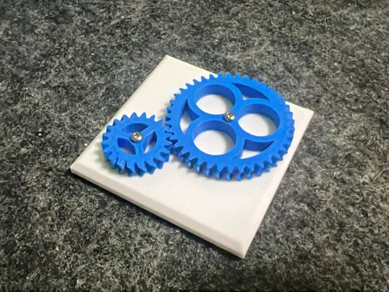 Double-helical gear Mechanical Model