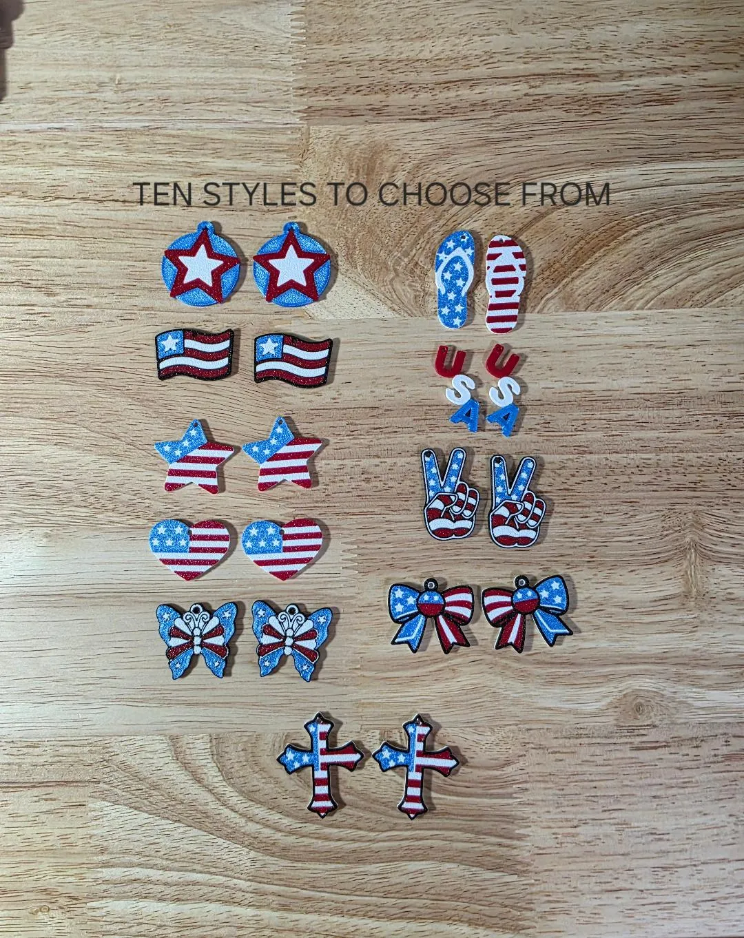 4th of July Earring Collection - 10 Styles view 2