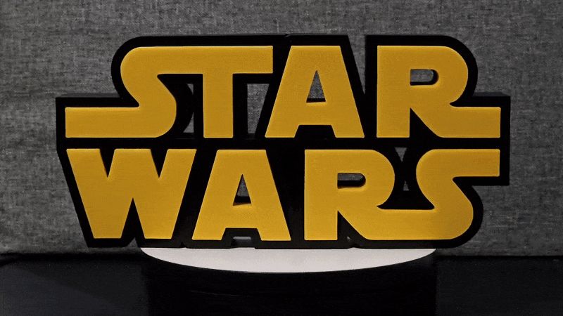 Star Wars 3D Logo 