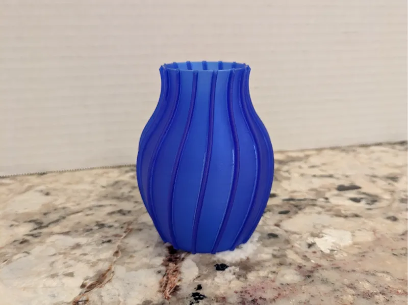 Small Spiral Vase
