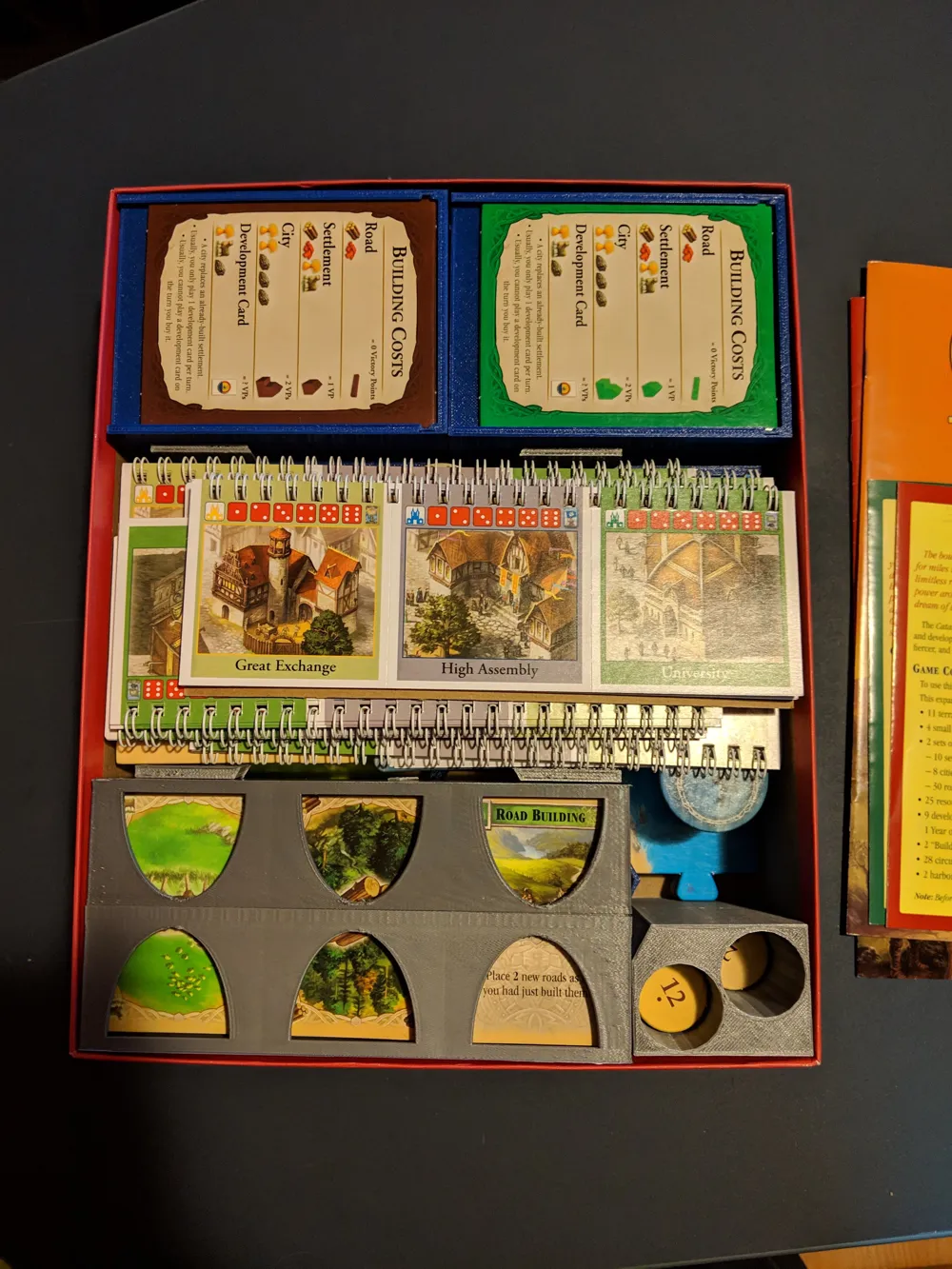 Catan Box Insert (w Cities & Knights, Seafarers) - Free 3D Print Model ...