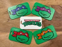 TMNT Luggage Tags