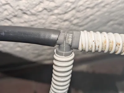 T Pipe Connector Aircon/AC Condensate water