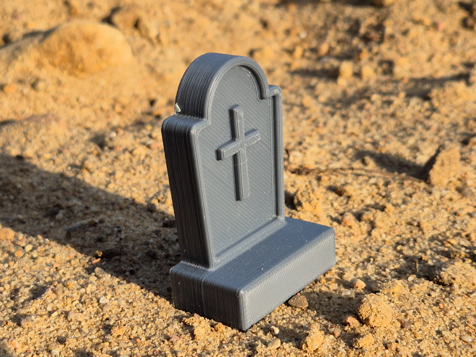Gravestone with Cross