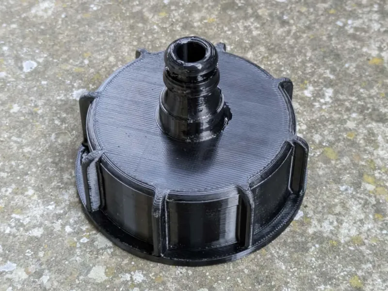 IBC Tank to Gardena Hose Connector