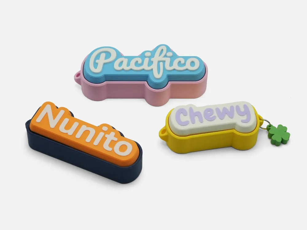 Model 490 Customizable Name Clicker - Free 3D Print Model - MakerWorld