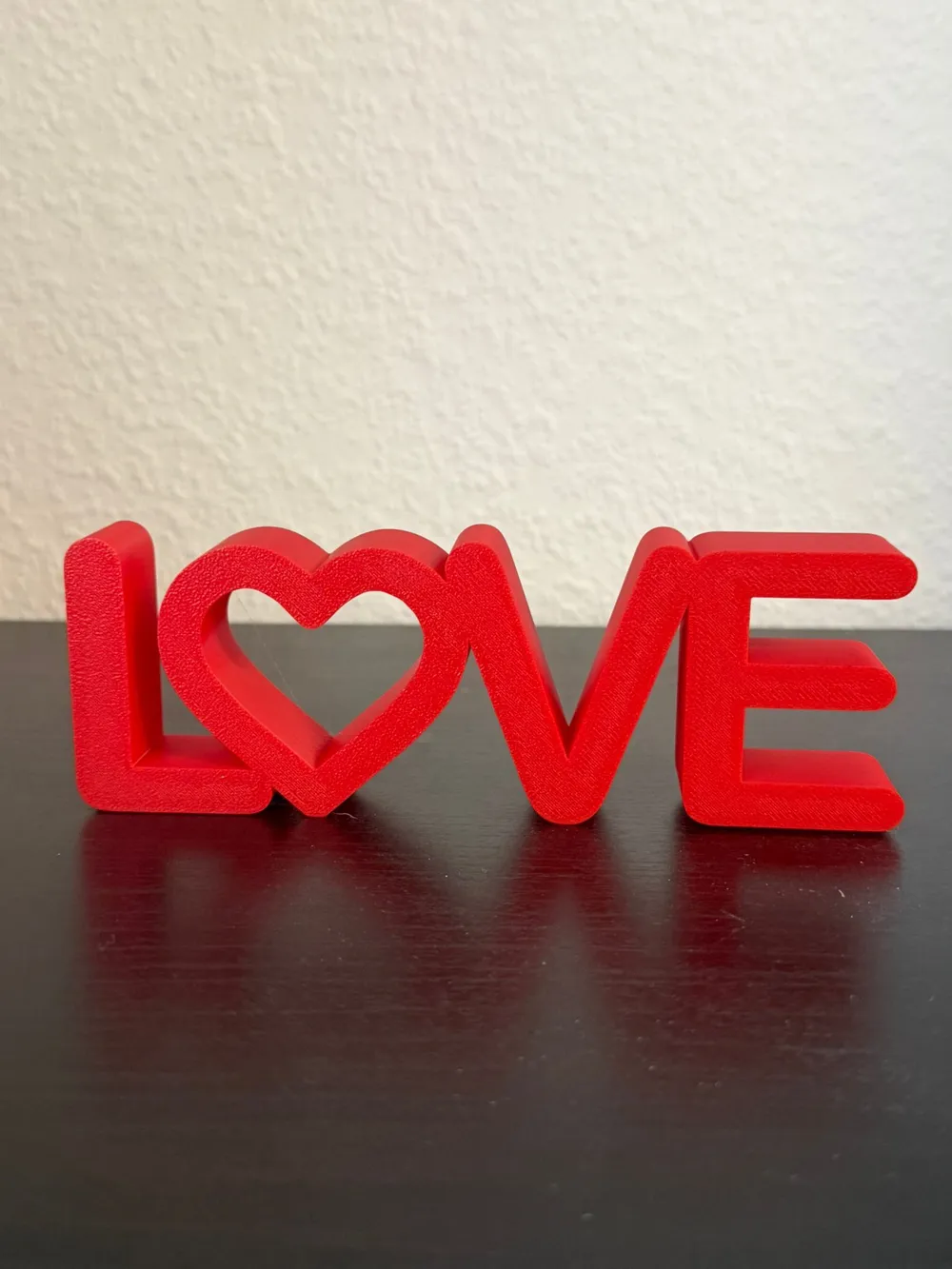 Love - Decorative Lettering - Free 3D Print Model - MakerWorld