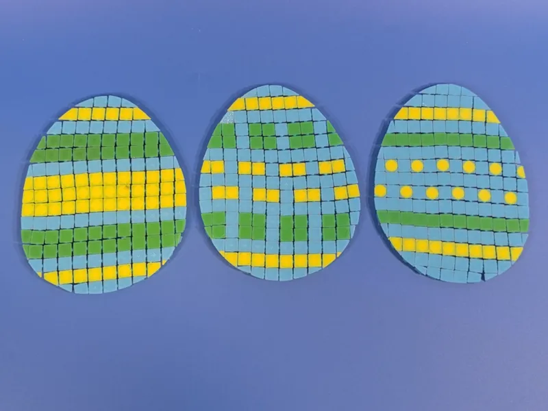 Flexi Fabric Fidget Easter Eggs